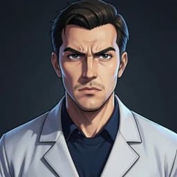 Dr. Julian Vane — Legal Thriller character portrait