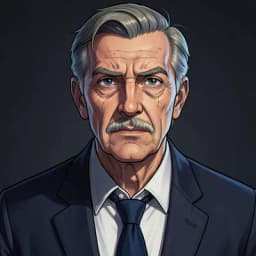 Julian Vance — Legal Thriller character portrait