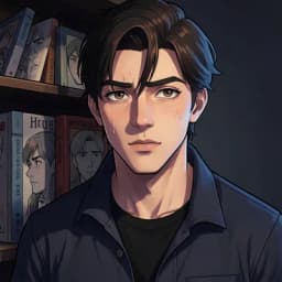 Hideo — LGBTQ+ Romance character portrait