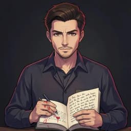 Arthur Penhaligon — LGBTQ+ Romance character portrait