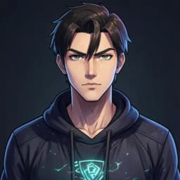 Jaxon Vane — LitRPG / GameLit character portrait