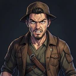 Qasim — LitRPG / GameLit character portrait