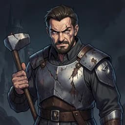 Koji — LitRPG / GameLit character portrait