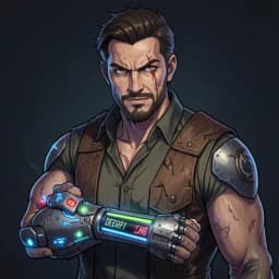 Jiro — LitRPG / GameLit character portrait