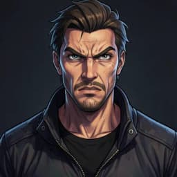 Hideo — LitRPG / GameLit character portrait