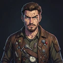 Jiro — LitRPG / GameLit character portrait