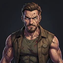 Cormac — LitRPG / GameLit character portrait