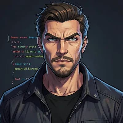 Hiroto — LitRPG / GameLit character portrait