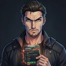Jin-ho — LitRPG / GameLit character portrait