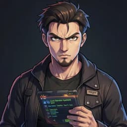 Jiro — LitRPG / GameLit character portrait