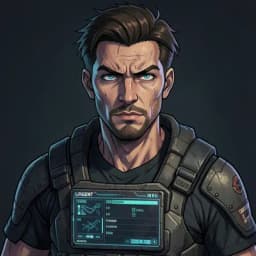 Jaxon Vane — LitRPG / GameLit character portrait
