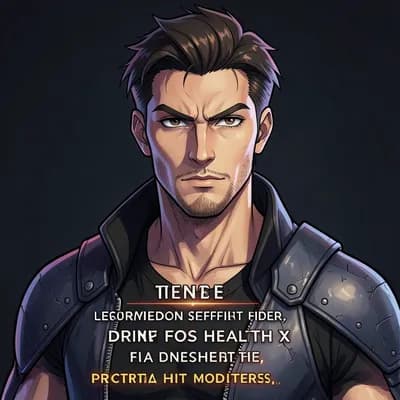 Jiro — LitRPG / GameLit character portrait