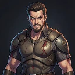 Vane — LitRPG / GameLit character portrait