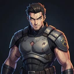 Jiro — LitRPG / GameLit character portrait