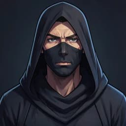 Hideo — LitRPG / GameLit character portrait