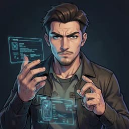 Mako — LitRPG / GameLit character portrait