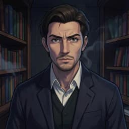 Julian Vane — Magical Realism character portrait