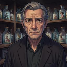 Hideo — Magical Realism character portrait