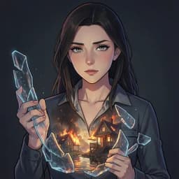 Mina — Magical Realism character portrait