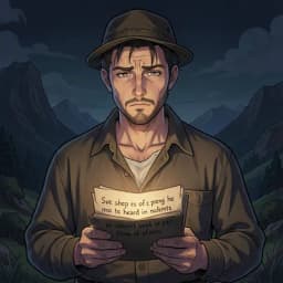 Jeremiah Hedges — Magical Realism character portrait