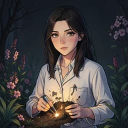 Lowri — Magical Realism character portrait