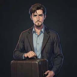 Jeroen — Magical Realism character portrait