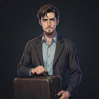 Jeroen — Magical Realism character portrait