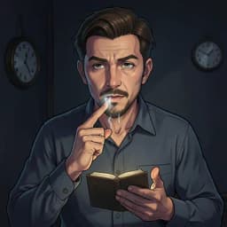 Hideo — Magical Realism character portrait