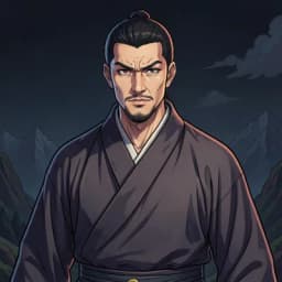 Bodhidharma — Martial Arts character portrait