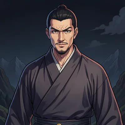 Bodhidharma — Martial Arts character portrait