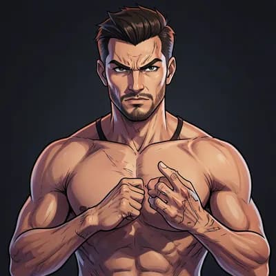 Mick Kovac — Martial Arts character portrait