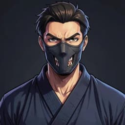 Kenji — Martial Arts character portrait