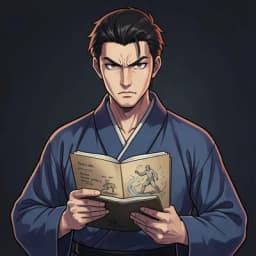 Takeshi — Martial Arts character portrait