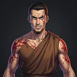 Kenjiro — Martial Arts character portrait