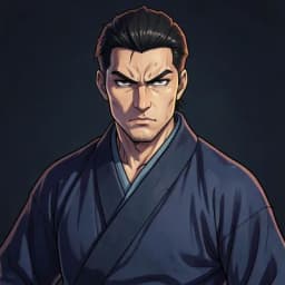 Kenjiro — Martial Arts character portrait