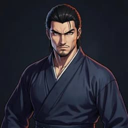 Miyamoto Musashi — Martial Arts character portrait