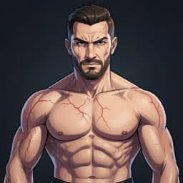Hideo Tanaka — Martial Arts character portrait