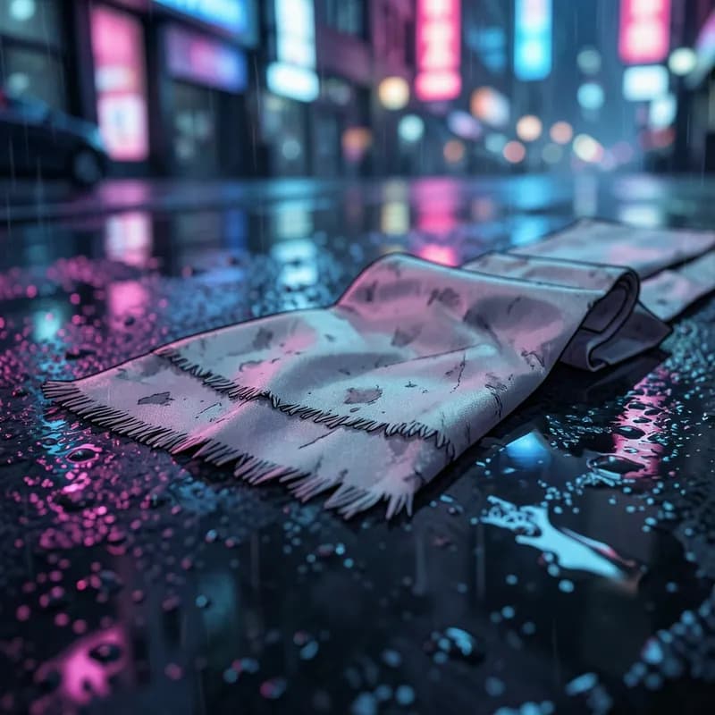 Street Fighting Martial Arts interactive story — atmospheric illustration