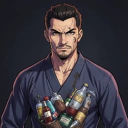 Jin-ho — Martial Arts character portrait