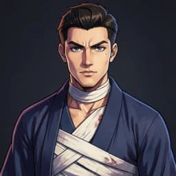 Kenji — Martial Arts character portrait