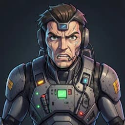 Kaito Sato — Mecha character portrait