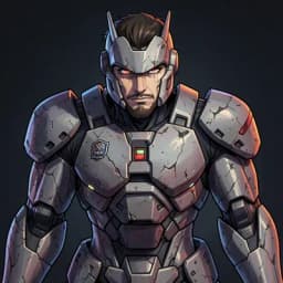 Jiro — Mecha character portrait