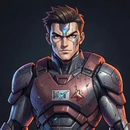 Jiro Sato — Mecha character portrait
