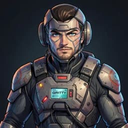 Kenjiro Sato — Mecha character portrait