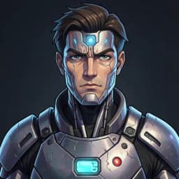 Janek — Mecha character portrait