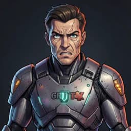 Leonidas Vane — Mecha character portrait