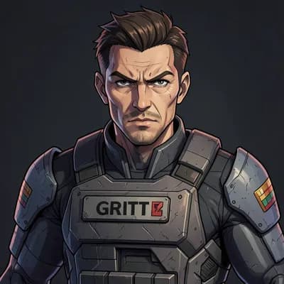 Hideo Sato — Mecha character portrait
