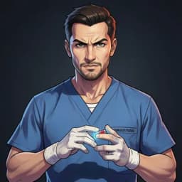 Hideo Sato — Medical Drama character portrait