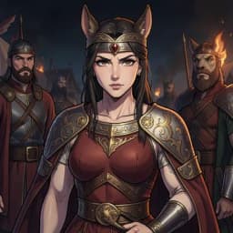Roxana — Military Romance character portrait