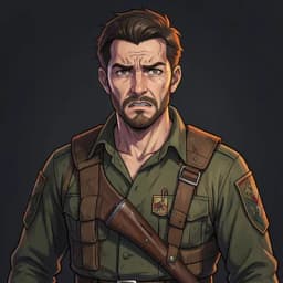 Cuno — Military Romance character portrait